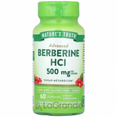 Nature's Truth Berberine HCL 500 mg ����������� ������� 