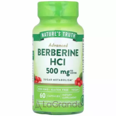Nature's Truth Berberine HCL 500 mg ����������� ������� 