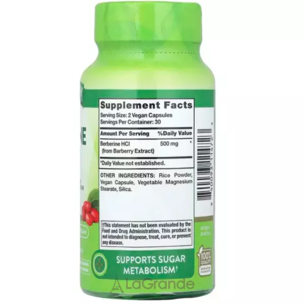 Nature's Truth Berberine HCL 500 mg ����������� ������� 
