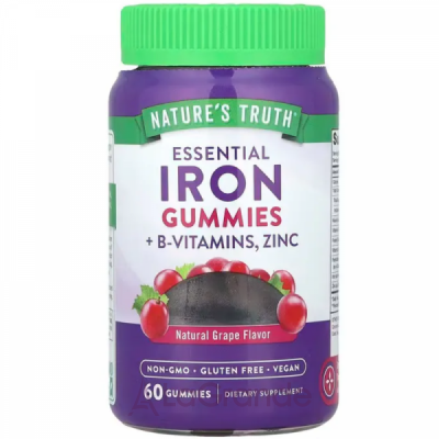 Nature's Truth Essential Iron+B-Vitamins Zinc ����������� ������� 