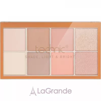 Technic Cosmetics Face Palette Shade, Light & Bright ������� ��� �������