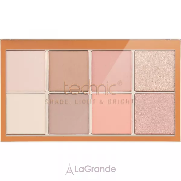 Technic Cosmetics Face Palette Shade, Light & Bright ������� ��� ������