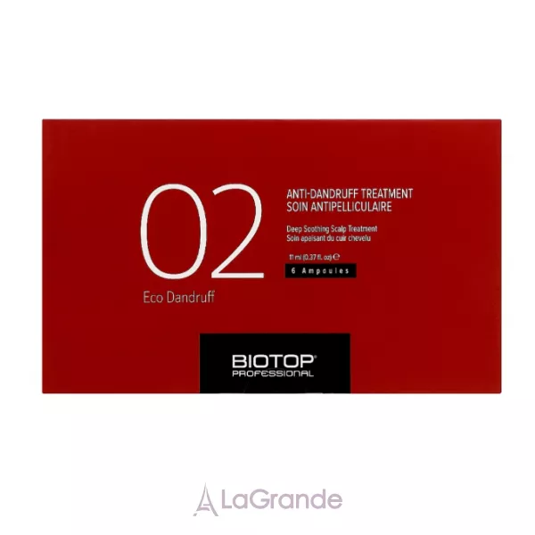 Biotop Professional 02 Eco Dandruff Treatment Ampoules ������ ��� ������� ����� ����