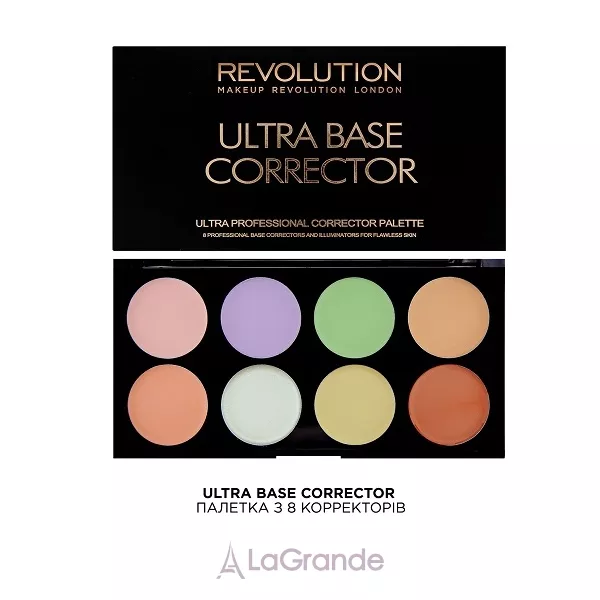 Makeup Revolution Ultra Base Corrector Palette ������� ����������� ��� ����