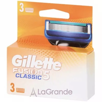 Gillette Fusion 5 Classic ������� ������� ��� ������ (3 ��.)