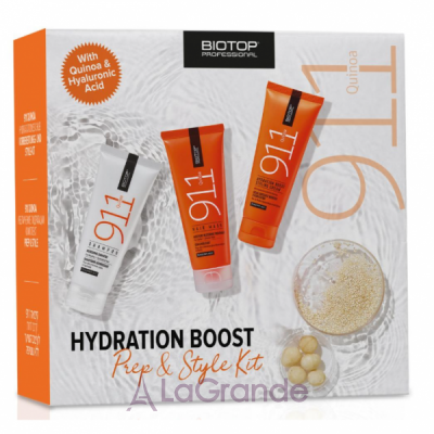 Biotop Professional 911 Nourish & Hydrate Boost Support ����� ��� ������������ ������� � ���������� ����� (sh/75ml + mask/75ml + cream/75ml)