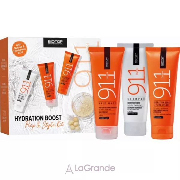 Biotop Professional 911 Nourish & Hydrate Boost Support ���� ��� ������������ �������� �� ���������� ������� (sh/75ml + mask/75ml + cream/75ml)