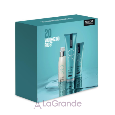 Biotop Professional 20  Volumizing Boost ����� ��� ������,�����������,�������� ������ ����� (sh/250ml + mask/250ml + cream/180ml)