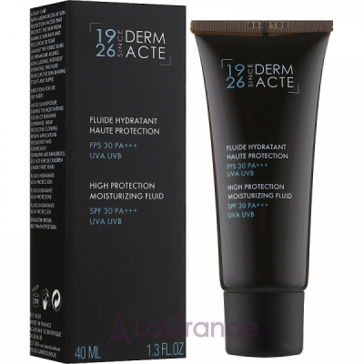 Academie Derm Acte High Protection Moisturizing Fluid SPF30 PA+++ UVA UVB �������������� �������� ����� SPF30