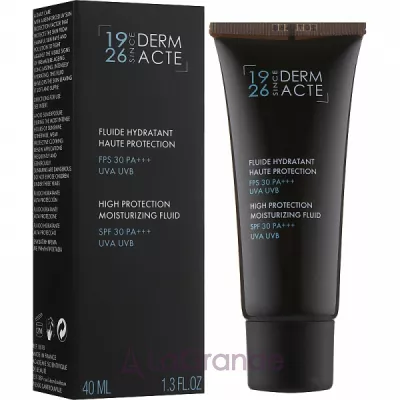 Academie Derm Acte High Protection Moisturizing Fluid SPF30 PA+++ UVA UVB �������������� �������� ����� SPF30