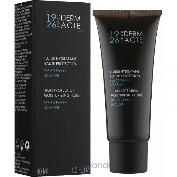 Academie Derm Acte High Protection Moisturizing Fluid SPF30 PA+++ UVA UVB ����������� �������� ����� SPF30