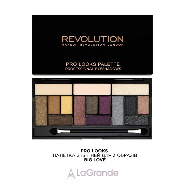 Makeup Revolution Pro Looks Palette Professional Eyeshadows ������� ���� ��� ����