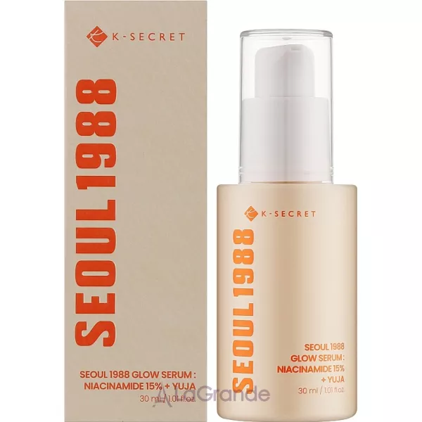 K-Secret Seoul 1988 Glow Serum Niacinamide 15% + Yuja ������������ ��������� � ����������� 15% � ����