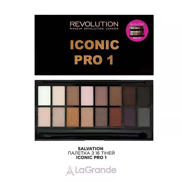 Makeup Revolution Salvation Palette Professional Eyeshadows ������� ����� ��� ���