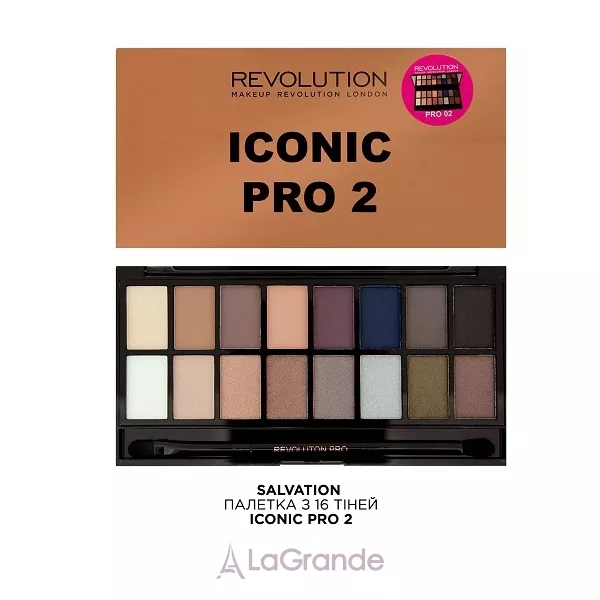 Makeup Revolution Salvation Palette Professional Eyeshadows ������� ����� ��� ���
