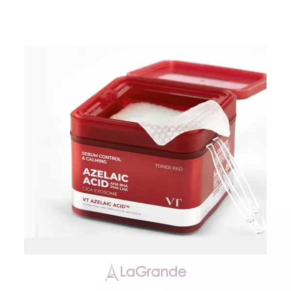 VT Cosmetics Azelaic Acid Toner Pad �����-���� � ����������� ��������