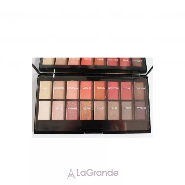 Makeup Revolution Professional Eyeshadows Palette New-Trals vs Neutrals ������� ����� ��� ���