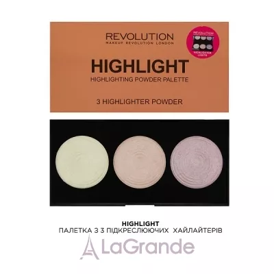 Makeup Revolution Highlighter Palette Highlight     