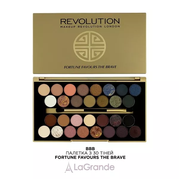Makeup Revolution Palette Fortune Favours The Brave  ������� ����� ��� ���, 30 ��������