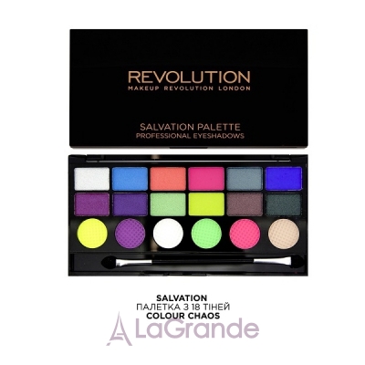 Makeup Revolution Salvation Palette Colour Chaos    , 18 