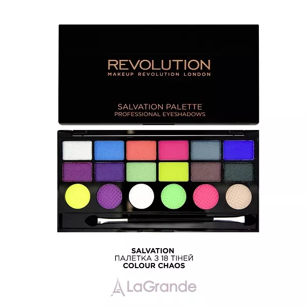 Makeup Revolution Salvation Palette Colour Chaos ������� ����� ��� ���, 18 ��������