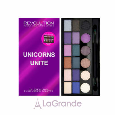 Makeup Revolution Salvation Palette Unicorns Unite    , 18 