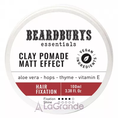 Beardburys Essentials Clay Pomade Matt Effect ������ ������ ��� �������