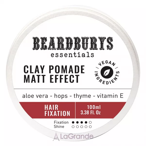Beardburys Essentials Clay Pomade Matt Effect ������ ������� ��� �����