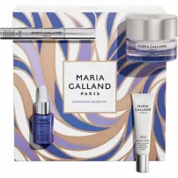 Maria Galland Paris Nourishing Holiday Set ���� (mascara/8ml + f/ser/15ml + eye/cr/15ml + f/cr/50ml)