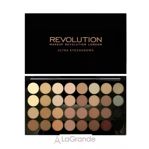 Makeup Revolution Ultra Eyeshadows Palette Beyond Flawless ������� ����� ��� ���, 32 �������