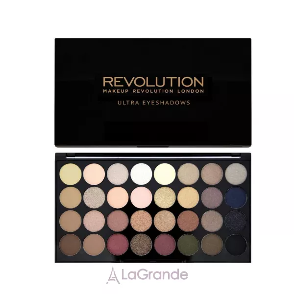 Makeup Revolution Ultra Eyeshadows Palette Flawless ������� ����� ��� ���, 32 �������