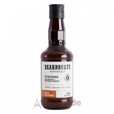 Beardburys Essentials Moisturising & Refreshing Shampoo �������������� ���������� ������� ��� �������