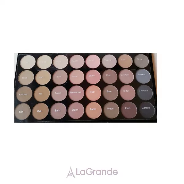 Makeup Revolution Ultra Eyeshadows Palette Flawless Matte ������� ����� ��� ���, 32 �������