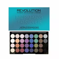 Makeup Revolution Ultra Eyeshadows Palette Mermaids Forever ������� ����� ��� ���, 32 �������