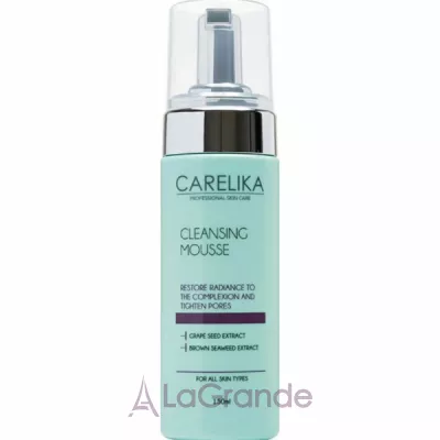 Carelika Cleansing Mousse With Grape Seed ��� ��� ������� ������������ � ���������� ����������� �������.