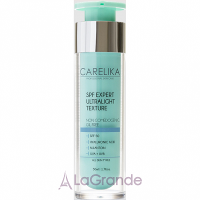 Carelika SPF Expert Ultralight Texture SPF 50 �������������� ���� ��� ���� �� ����������� ��������� SPF 50