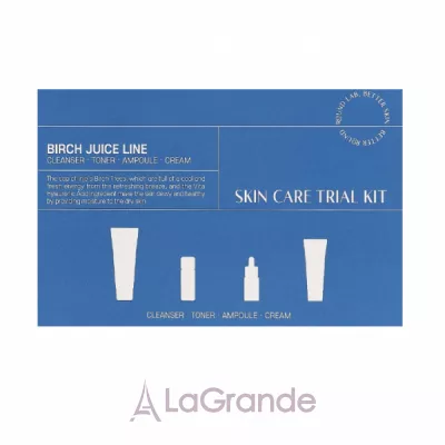 Round Lab Birch Juice Trial Kit ����� ������� � ��������� ����� (gel/30ml + toner/20ml + serum/10ml + cr/20ml)
