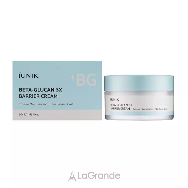 IUNIK Beta Glucan 3X Barrier Cream ����������� ���� ��� ���� � ����-��������