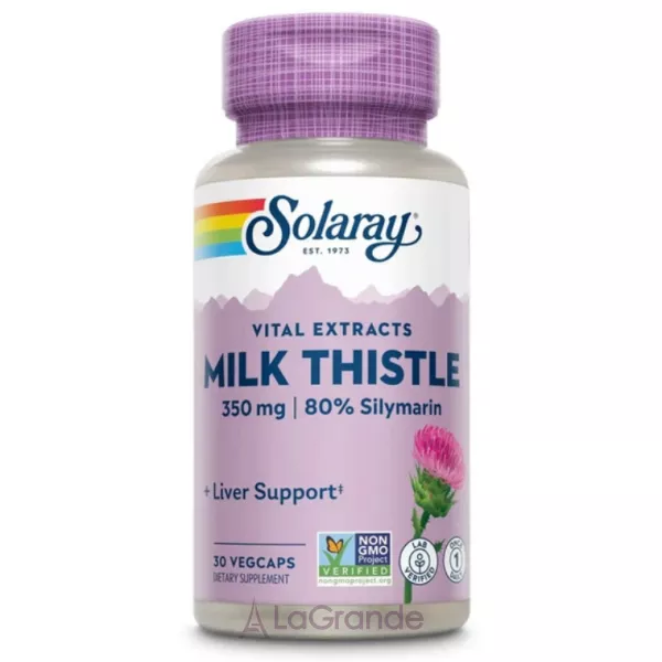 Solaray Milk Thistle Extract One 350 mg ĳ������ ������� 
