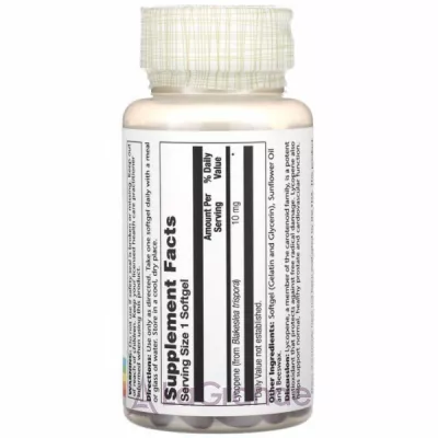 Solaray  Lycopene 10 mg ����������� ������� 
