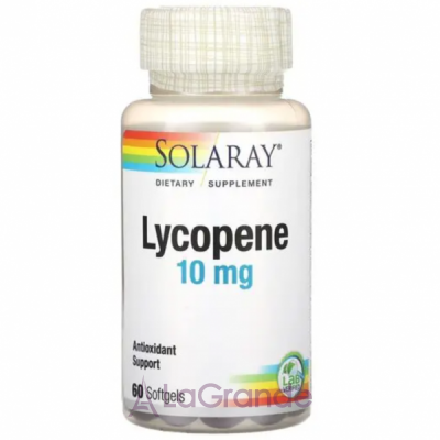 Solaray  Lycopene 10 mg ����������� ������� 
