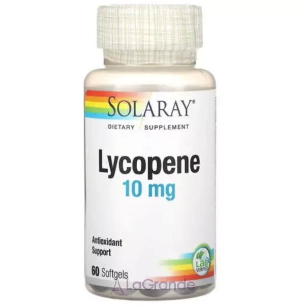 Solaray  Lycopene 10 mg ����������� ������� 