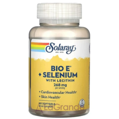 Solaray Bio Vitamin E � Selenium 268 mg ������� E � ������� 268 ��