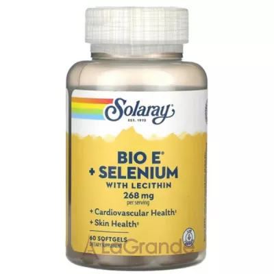 Solaray Bio Vitamin E � Selenium 268 mg ������� E � ������� 268 ��