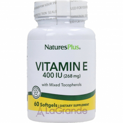 NaturesPlus Vitamin E 400IU with Mixed Tocopherols ĳ������ ������� 