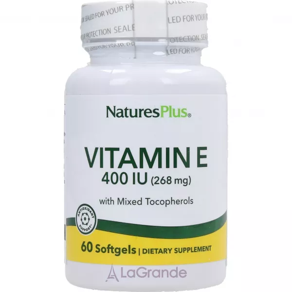 NaturesPlus Vitamin E 400IU with Mixed Tocopherols ĳ������ ������� 