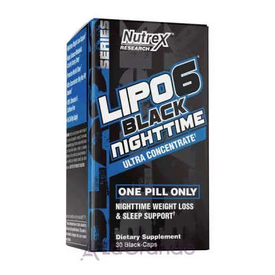 Nutrex Research Lipo-6 Nighttime ͳ���� ������������ 