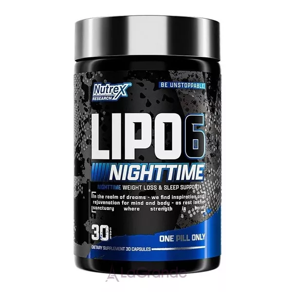 Nutrex Research Lipo-6 Nighttime ͳ���� ������������ 