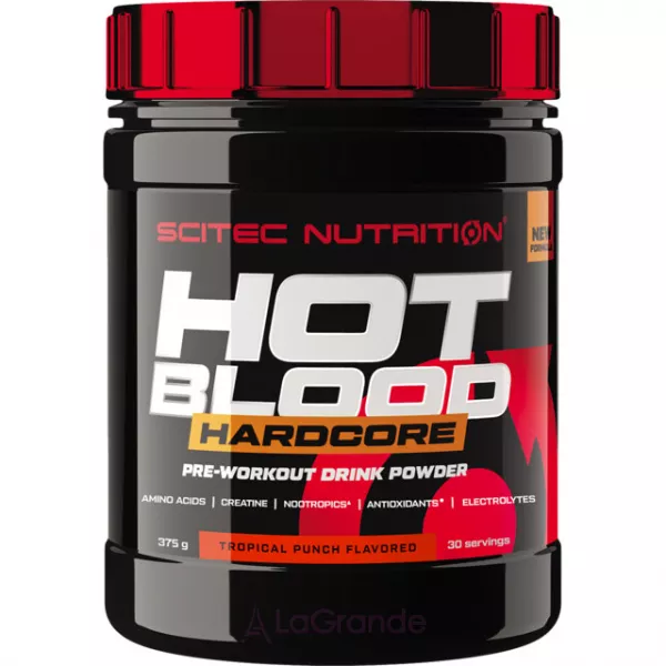 Scitec Nutrition Hot Blood Hardcore Tropical Punch ����������������� �������� 