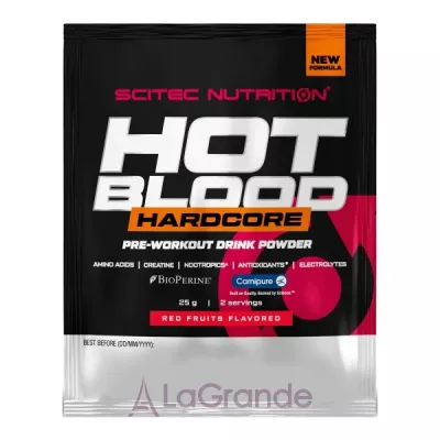 Scitec Nutrition Hot Blood Hardcore Red Fruits ����������������� �������� 